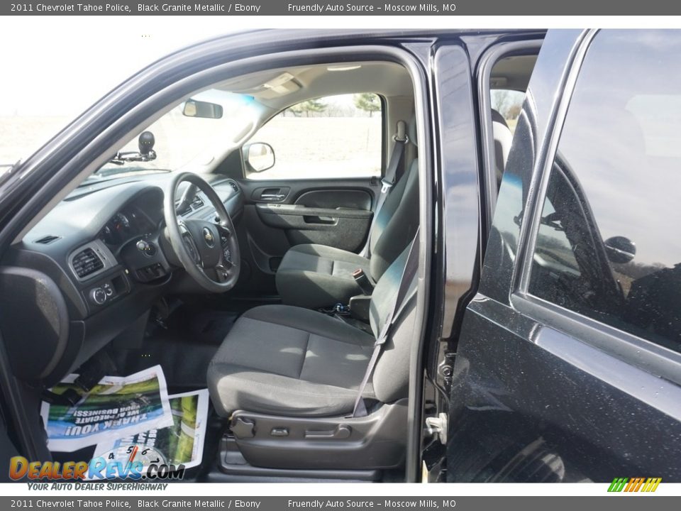 2011 Chevrolet Tahoe Police Black Granite Metallic / Ebony Photo #15