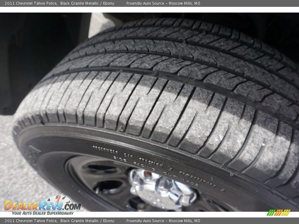 2011 Chevrolet Tahoe Police Black Granite Metallic / Ebony Photo #16