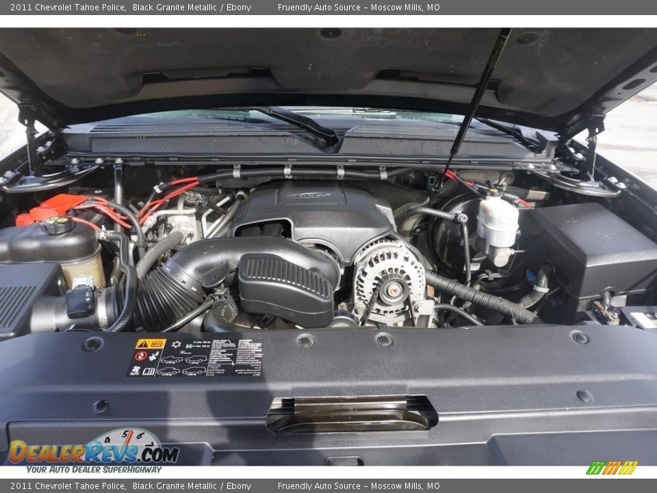 2011 Chevrolet Tahoe Police Black Granite Metallic / Ebony Photo #17