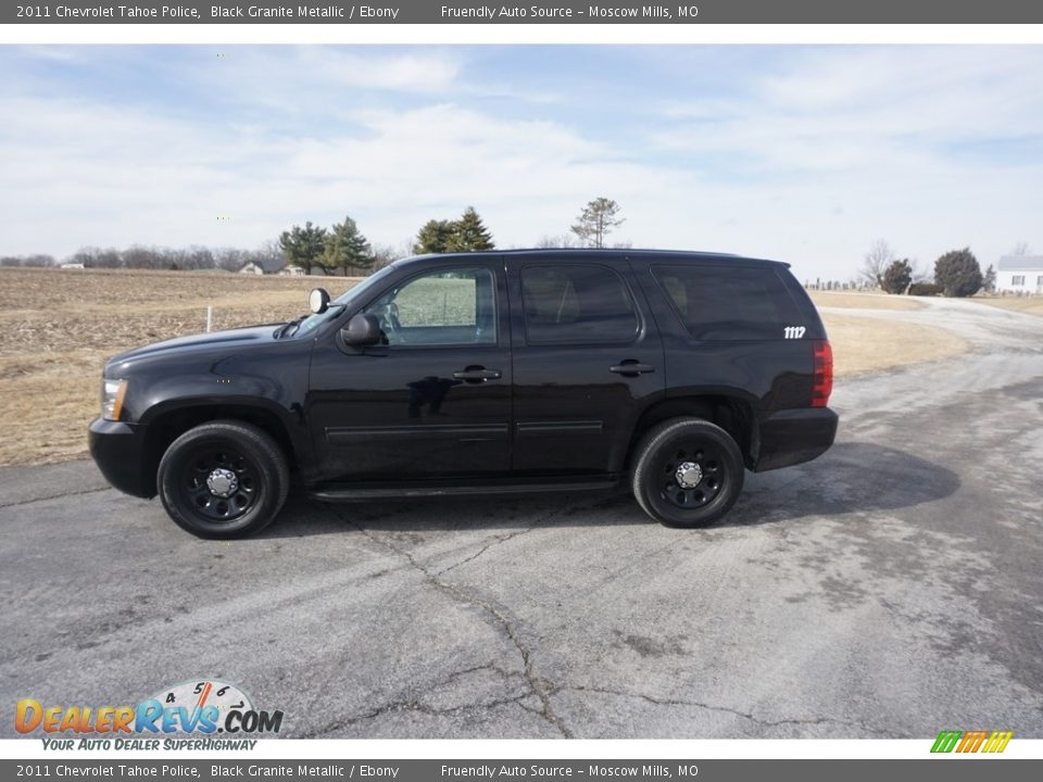 Black Granite Metallic 2011 Chevrolet Tahoe Police Photo #21