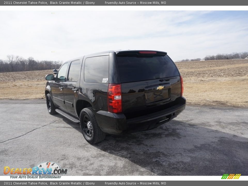 2011 Chevrolet Tahoe Police Black Granite Metallic / Ebony Photo #22