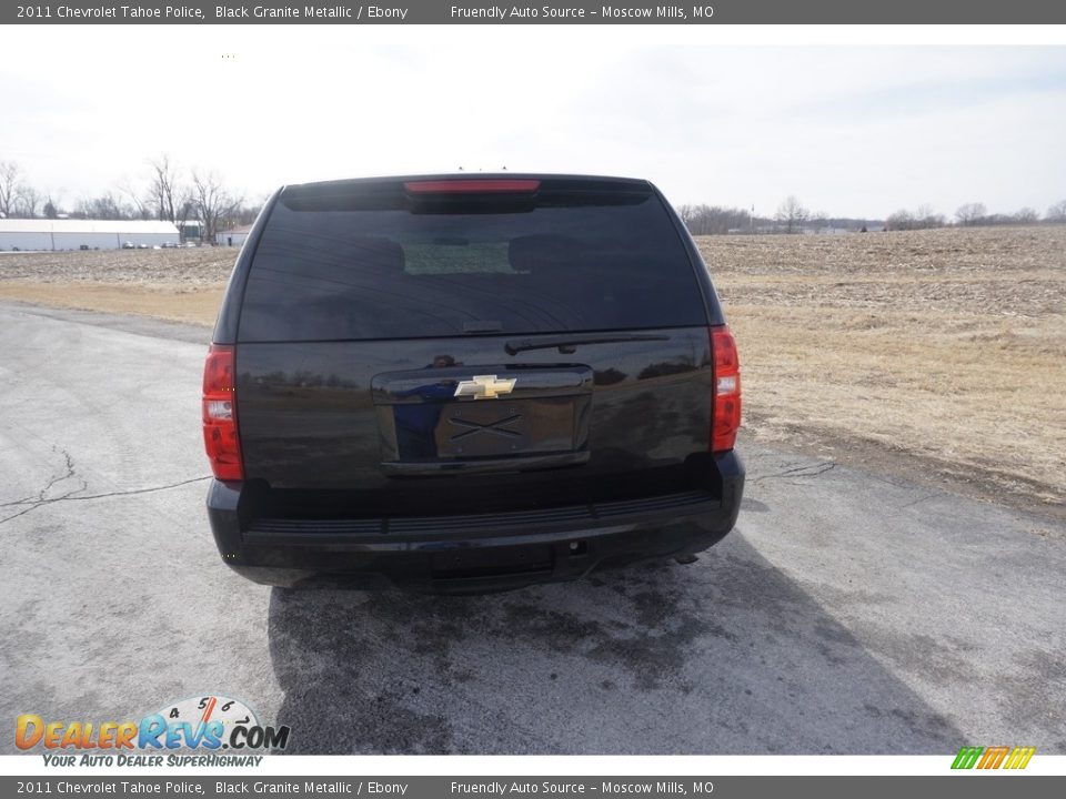 2011 Chevrolet Tahoe Police Black Granite Metallic / Ebony Photo #23