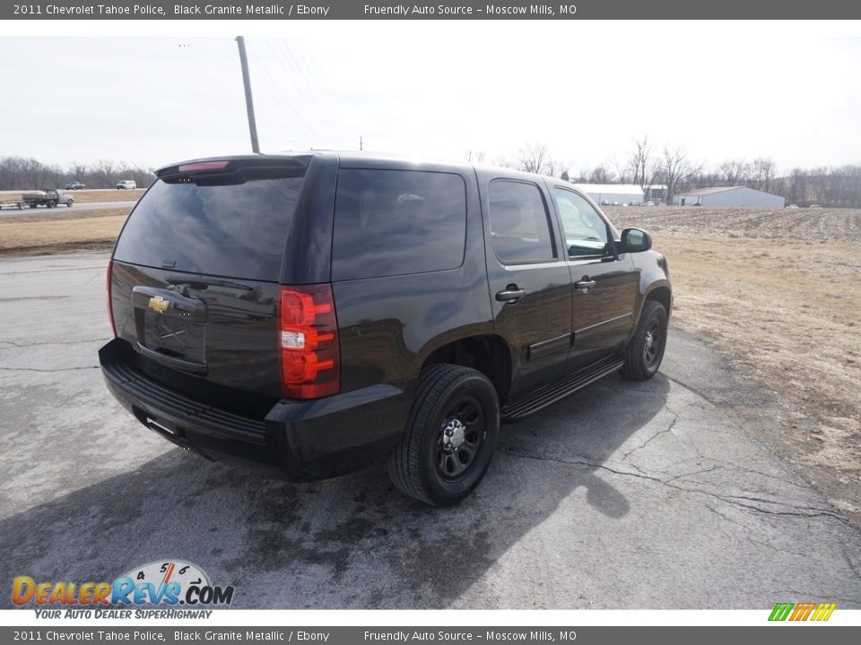 2011 Chevrolet Tahoe Police Black Granite Metallic / Ebony Photo #26