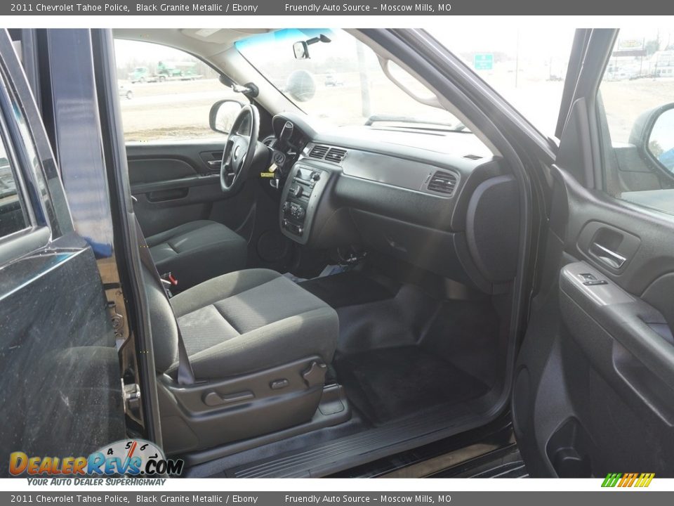 2011 Chevrolet Tahoe Police Black Granite Metallic / Ebony Photo #28
