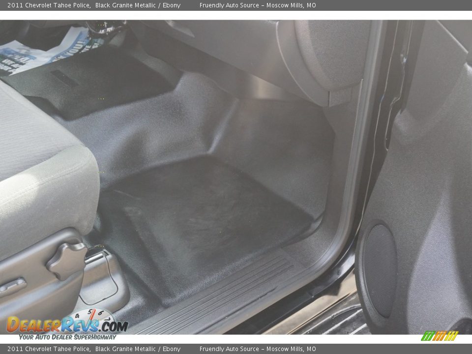 2011 Chevrolet Tahoe Police Black Granite Metallic / Ebony Photo #29