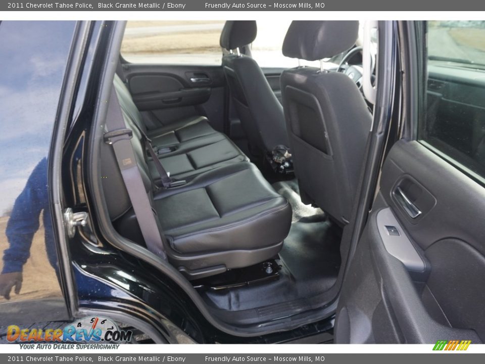 2011 Chevrolet Tahoe Police Black Granite Metallic / Ebony Photo #31