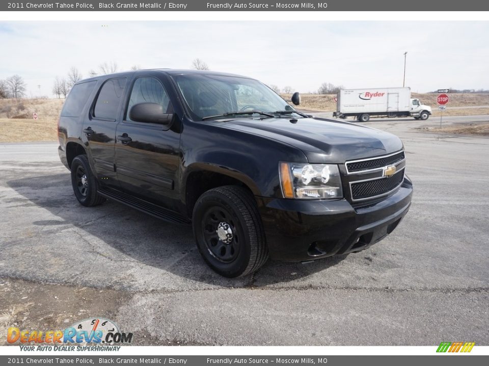 2011 Chevrolet Tahoe Police Black Granite Metallic / Ebony Photo #34