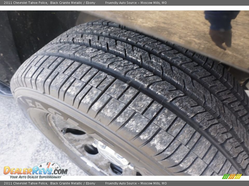 2011 Chevrolet Tahoe Police Black Granite Metallic / Ebony Photo #35