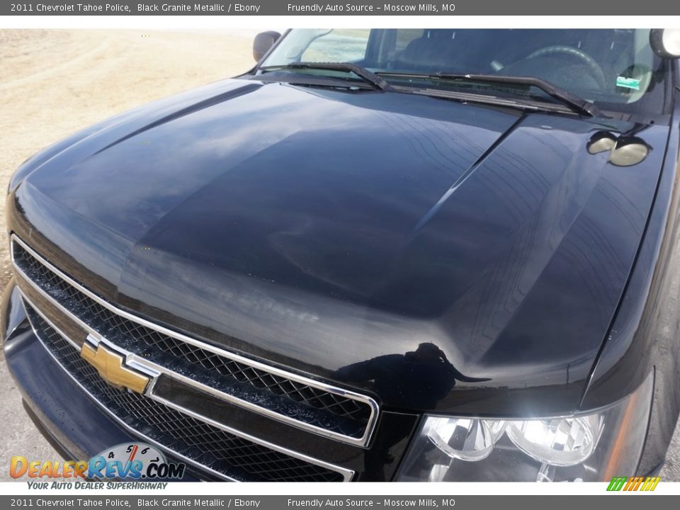 2011 Chevrolet Tahoe Police Black Granite Metallic / Ebony Photo #36