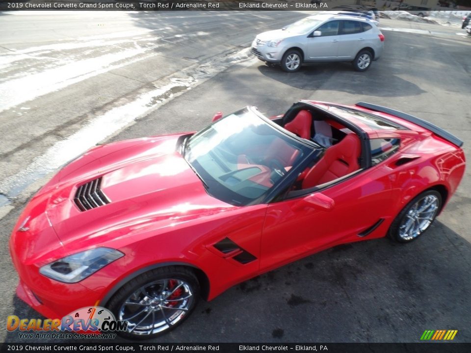 2019 Chevrolet Corvette Grand Sport Coupe Torch Red / Adrenaline Red Photo #1