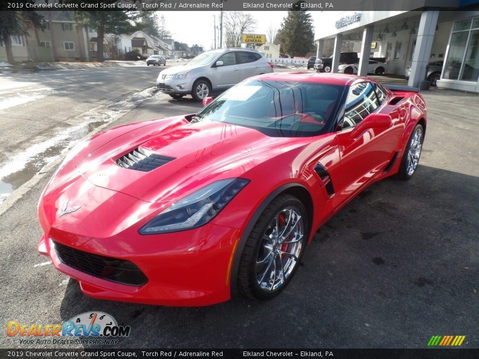 2019 Chevrolet Corvette Grand Sport Coupe Torch Red / Adrenaline Red Photo #6