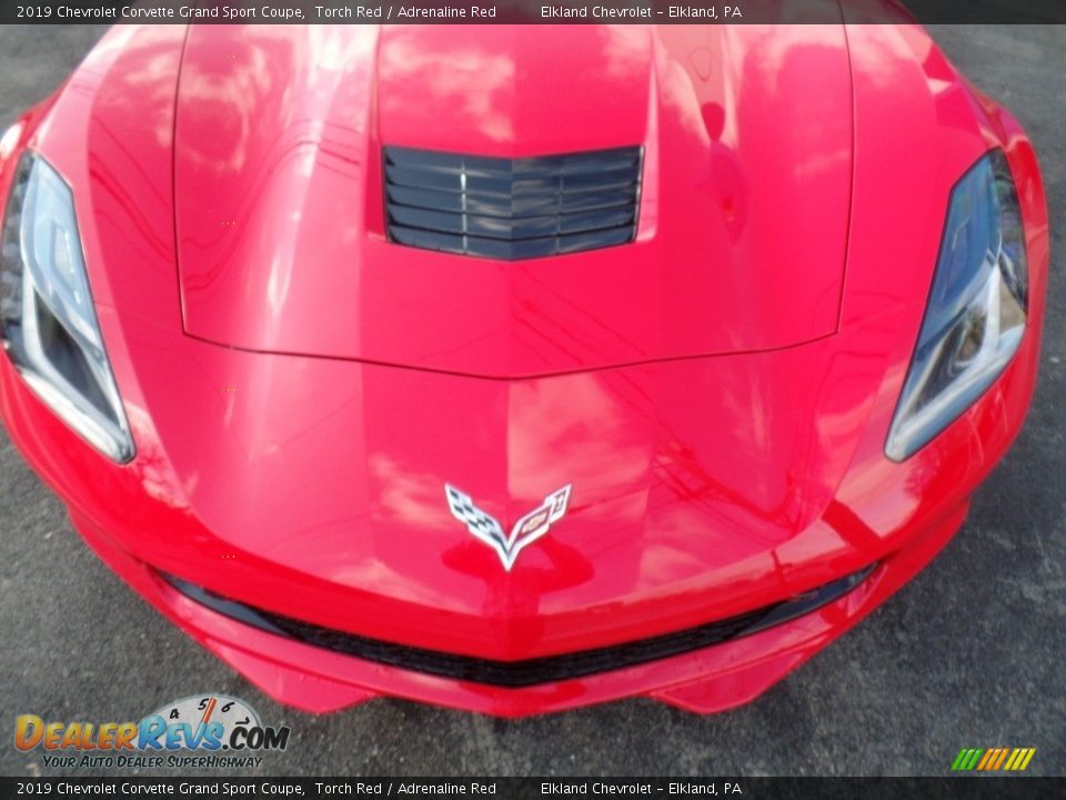 2019 Chevrolet Corvette Grand Sport Coupe Torch Red / Adrenaline Red Photo #8