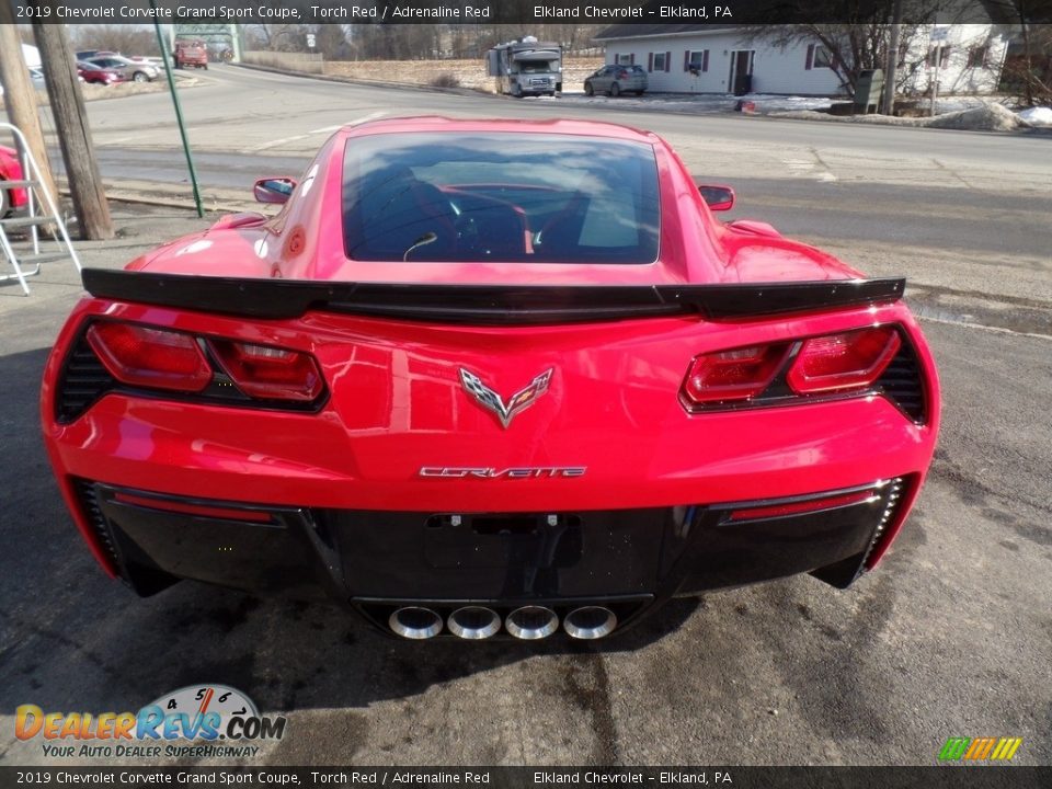 Exhaust of 2019 Chevrolet Corvette Grand Sport Coupe Photo #12