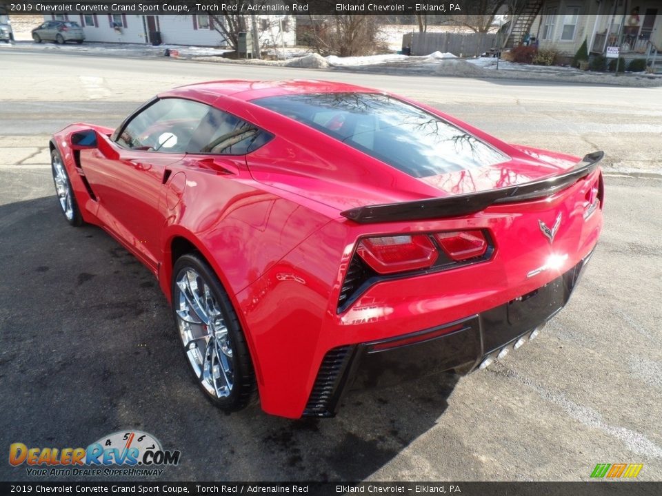 2019 Chevrolet Corvette Grand Sport Coupe Torch Red / Adrenaline Red Photo #13