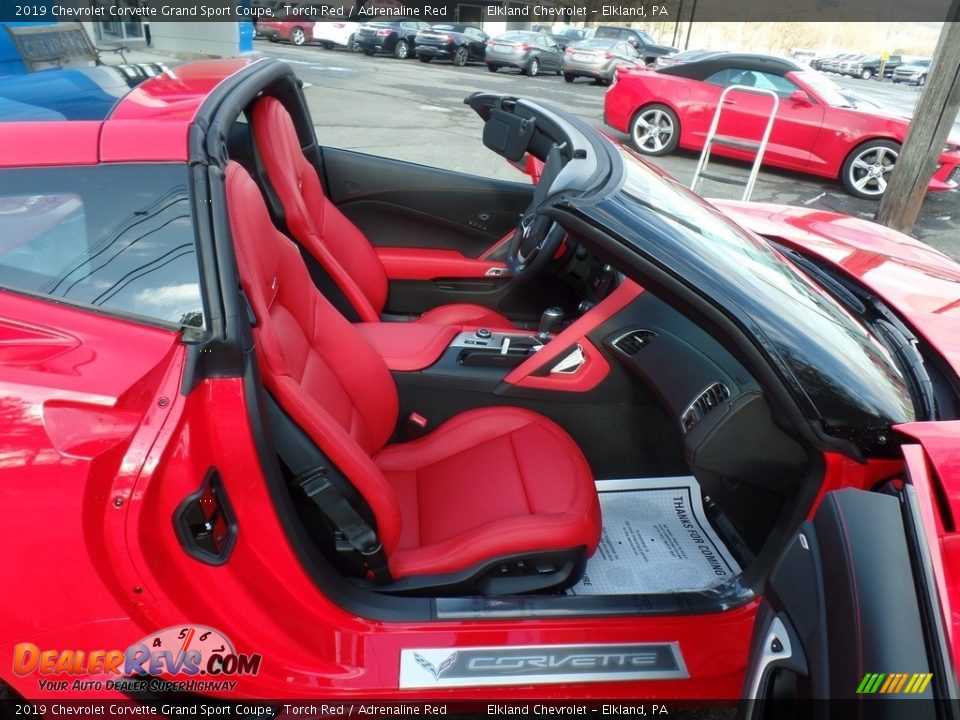2019 Chevrolet Corvette Grand Sport Coupe Torch Red / Adrenaline Red Photo #15