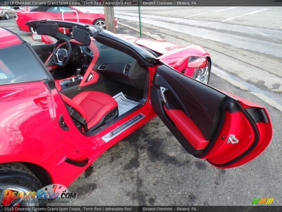 2019 Chevrolet Corvette Grand Sport Coupe Torch Red / Adrenaline Red Photo #16