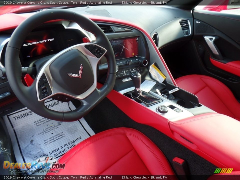 Dashboard of 2019 Chevrolet Corvette Grand Sport Coupe Photo #22