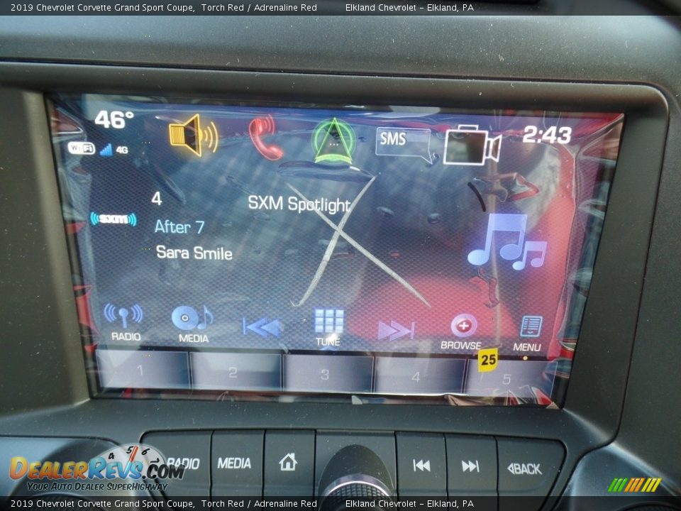 2019 Chevrolet Corvette Grand Sport Coupe Torch Red / Adrenaline Red Photo #33