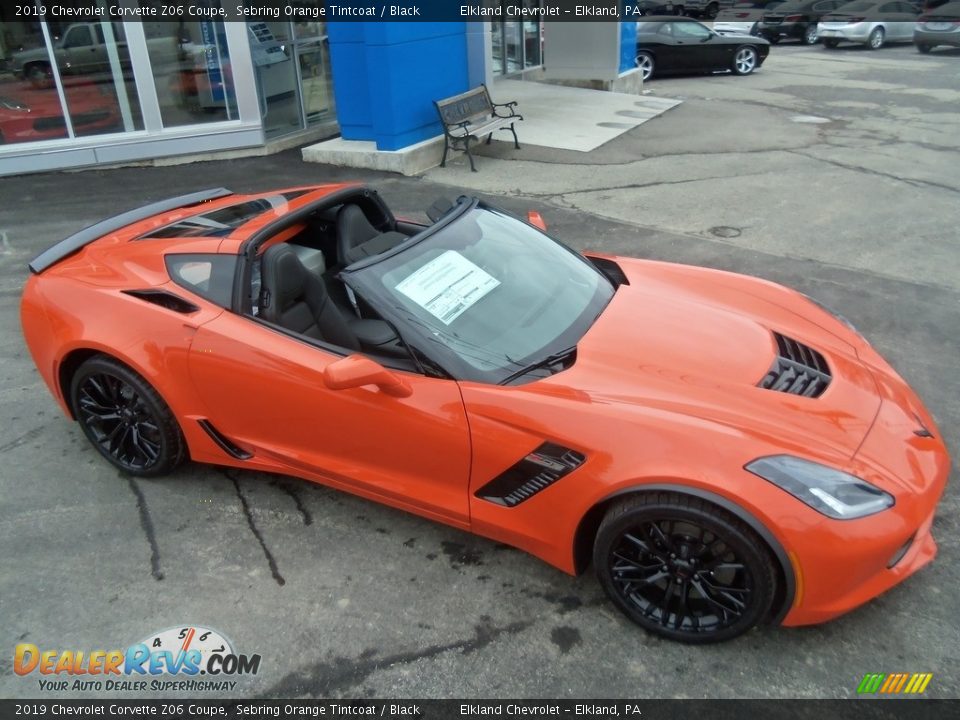 Sebring Orange Tintcoat 2019 Chevrolet Corvette Z06 Coupe Photo #2