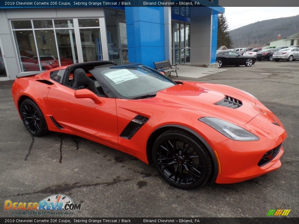 2019 Chevrolet Corvette Z06 Coupe Sebring Orange Tintcoat / Black Photo #4