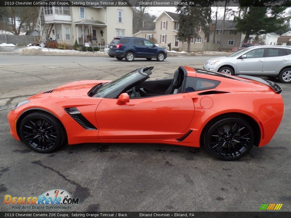 2019 Chevrolet Corvette Z06 Coupe Sebring Orange Tintcoat / Black Photo #7