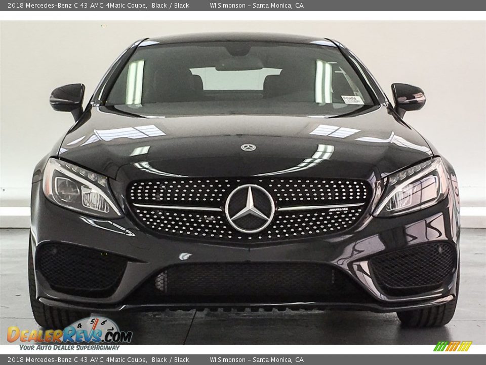 Black 2018 Mercedes-Benz C 43 AMG 4Matic Coupe Photo #2
