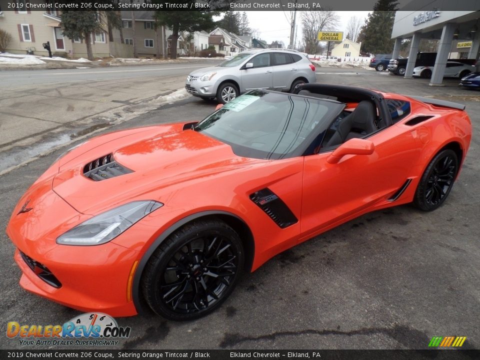 Sebring Orange Tintcoat 2019 Chevrolet Corvette Z06 Coupe Photo #8