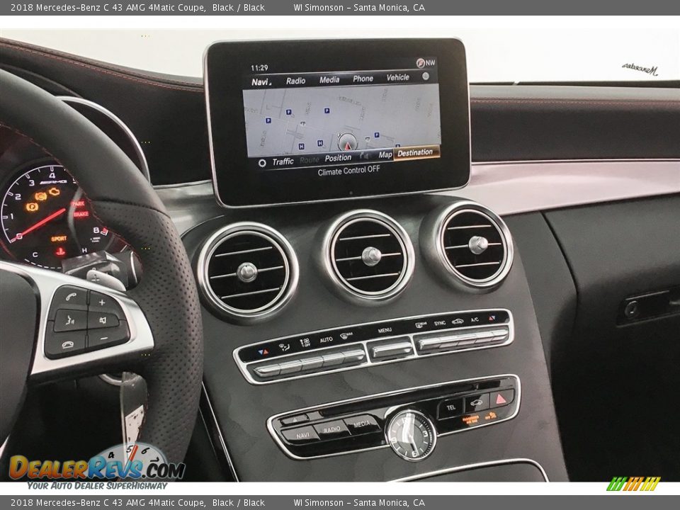 Controls of 2018 Mercedes-Benz C 43 AMG 4Matic Coupe Photo #5