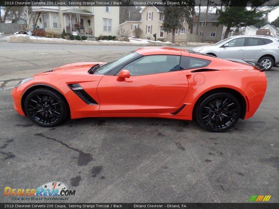 2019 Chevrolet Corvette Z06 Coupe Sebring Orange Tintcoat / Black Photo #11