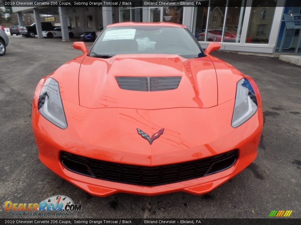 2019 Chevrolet Corvette Z06 Coupe Sebring Orange Tintcoat / Black Photo #13