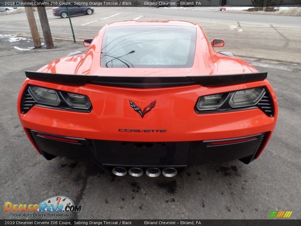 2019 Chevrolet Corvette Z06 Coupe Sebring Orange Tintcoat / Black Photo #17