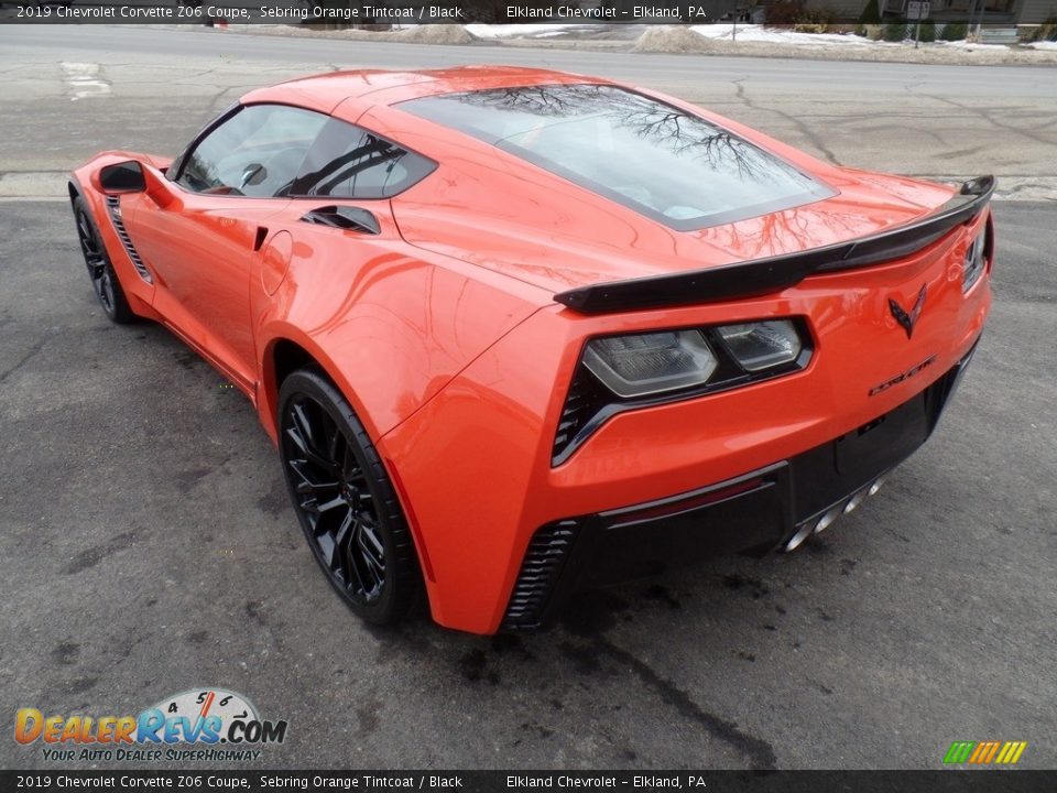 2019 Chevrolet Corvette Z06 Coupe Sebring Orange Tintcoat / Black Photo #18