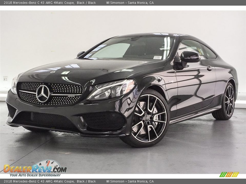 Black 2018 Mercedes-Benz C 43 AMG 4Matic Coupe Photo #14