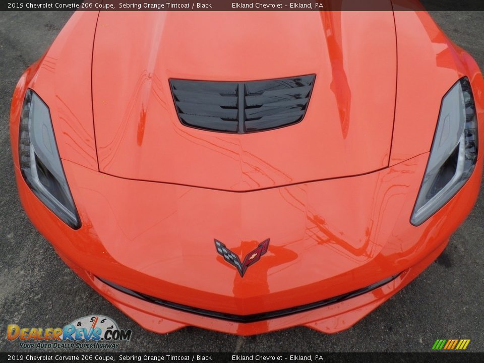 2019 Chevrolet Corvette Z06 Coupe Sebring Orange Tintcoat / Black Photo #20