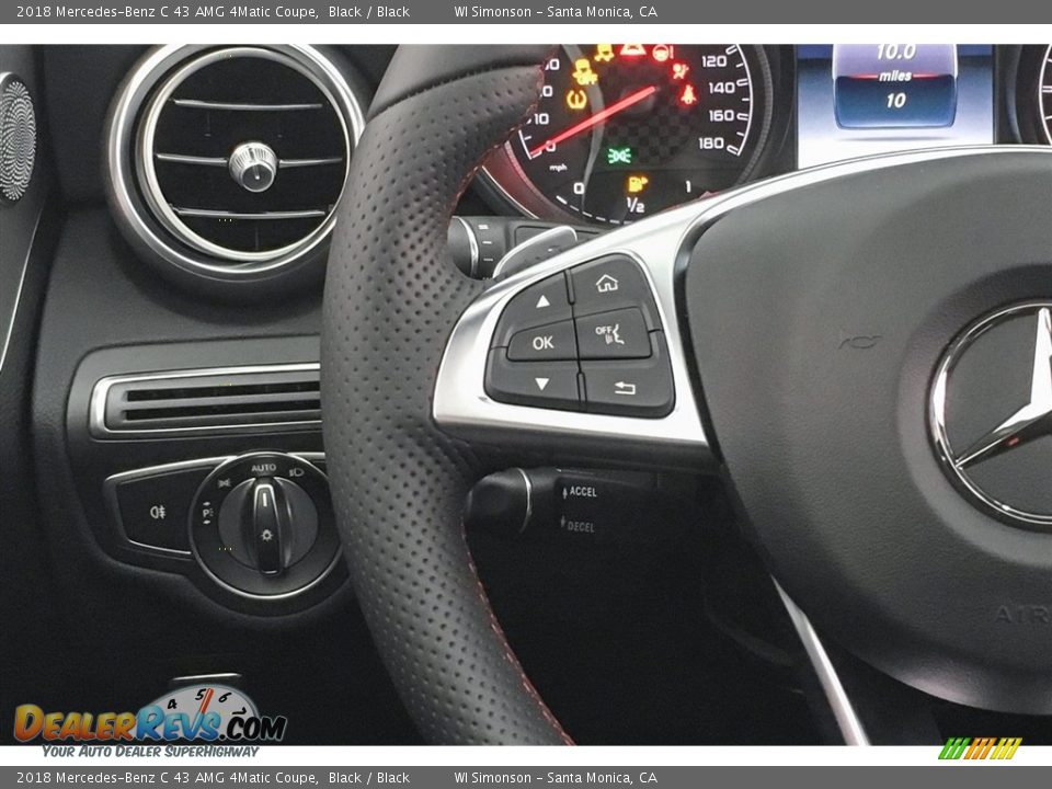 Controls of 2018 Mercedes-Benz C 43 AMG 4Matic Coupe Photo #19