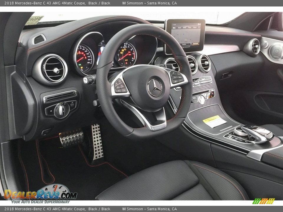 Dashboard of 2018 Mercedes-Benz C 43 AMG 4Matic Coupe Photo #20