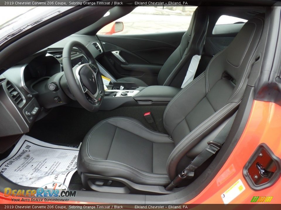 Front Seat of 2019 Chevrolet Corvette Z06 Coupe Photo #27