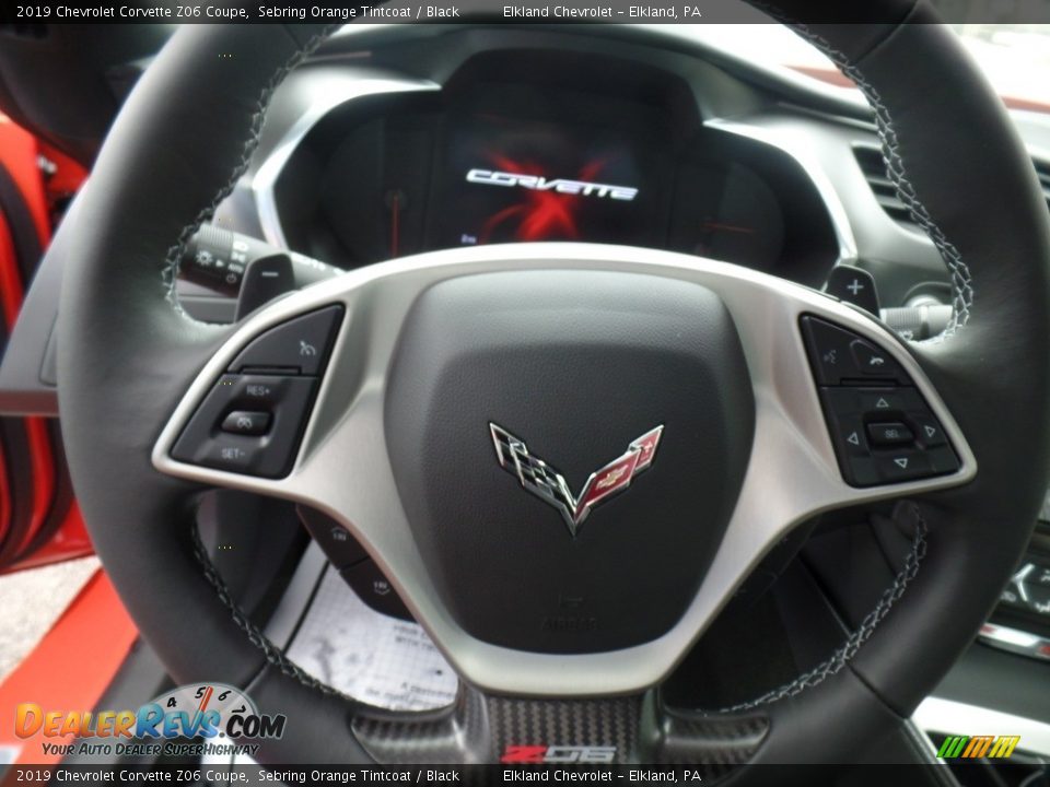 2019 Chevrolet Corvette Z06 Coupe Steering Wheel Photo #30