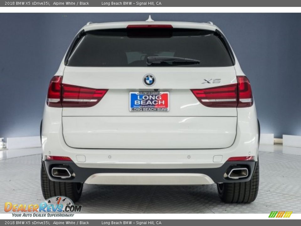 2018 BMW X5 sDrive35i Alpine White / Black Photo #3