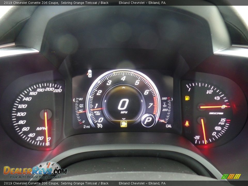 2019 Chevrolet Corvette Z06 Coupe Gauges Photo #35
