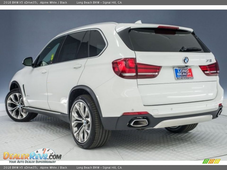 2018 BMW X5 sDrive35i Alpine White / Black Photo #4