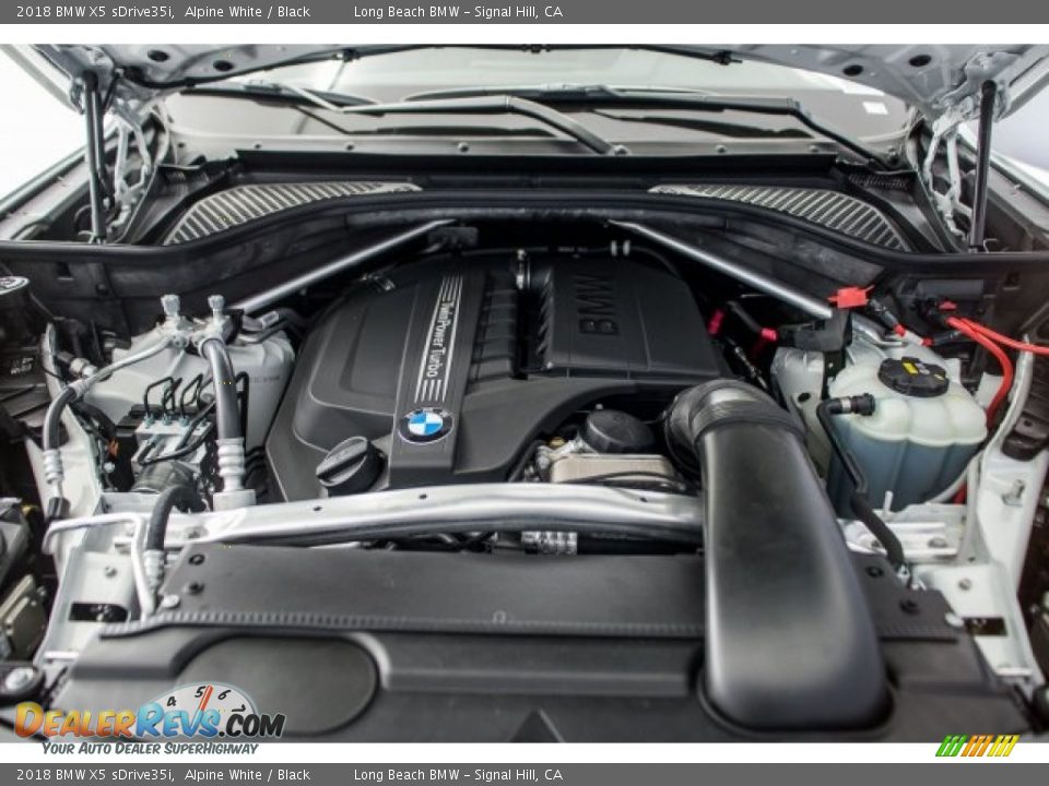 2018 BMW X5 sDrive35i Alpine White / Black Photo #8