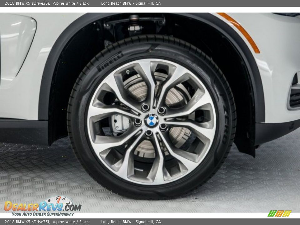 2018 BMW X5 sDrive35i Alpine White / Black Photo #9