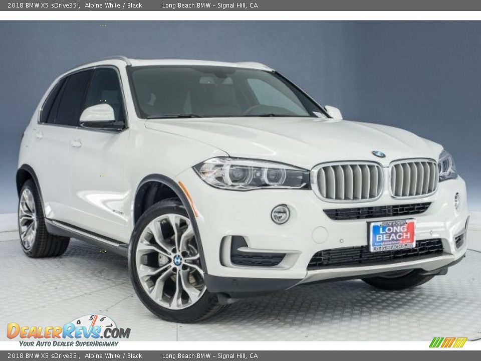 2018 BMW X5 sDrive35i Alpine White / Black Photo #11