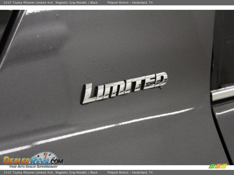 2015 Toyota 4Runner Limited 4x4 Magnetic Gray Metallic / Black Photo #5