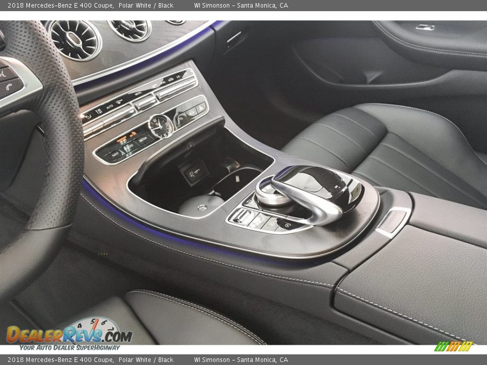 2018 Mercedes-Benz E 400 Coupe Polar White / Black Photo #7