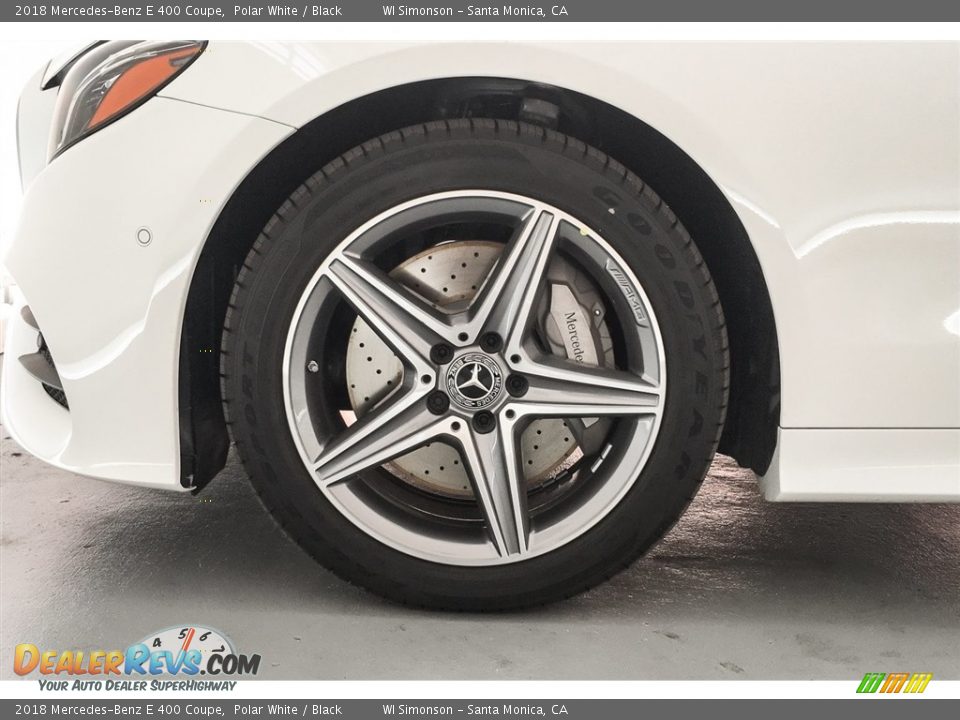 2018 Mercedes-Benz E 400 Coupe Polar White / Black Photo #9