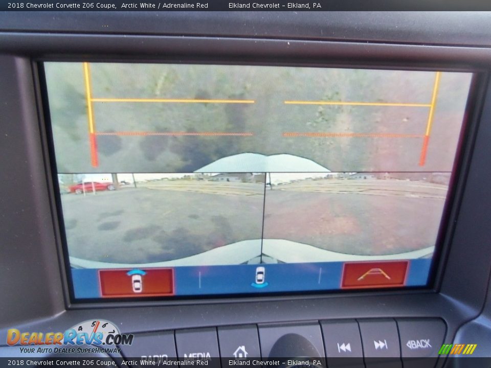 2018 Chevrolet Corvette Z06 Coupe Arctic White / Adrenaline Red Photo #20