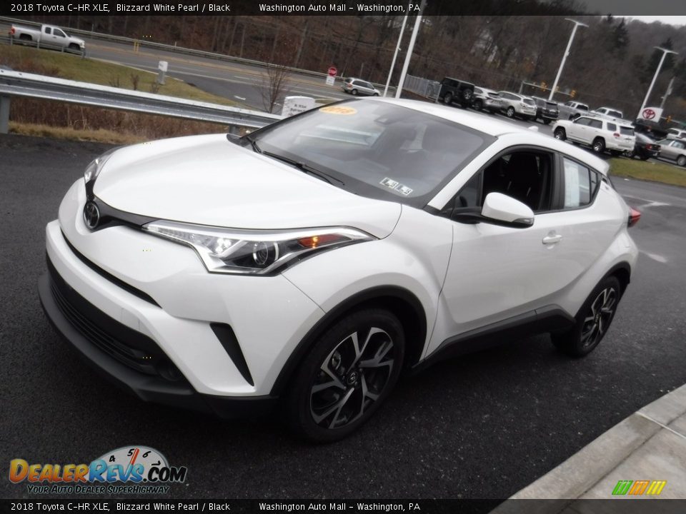 2018 Toyota C-HR XLE Blizzard White Pearl / Black Photo #5