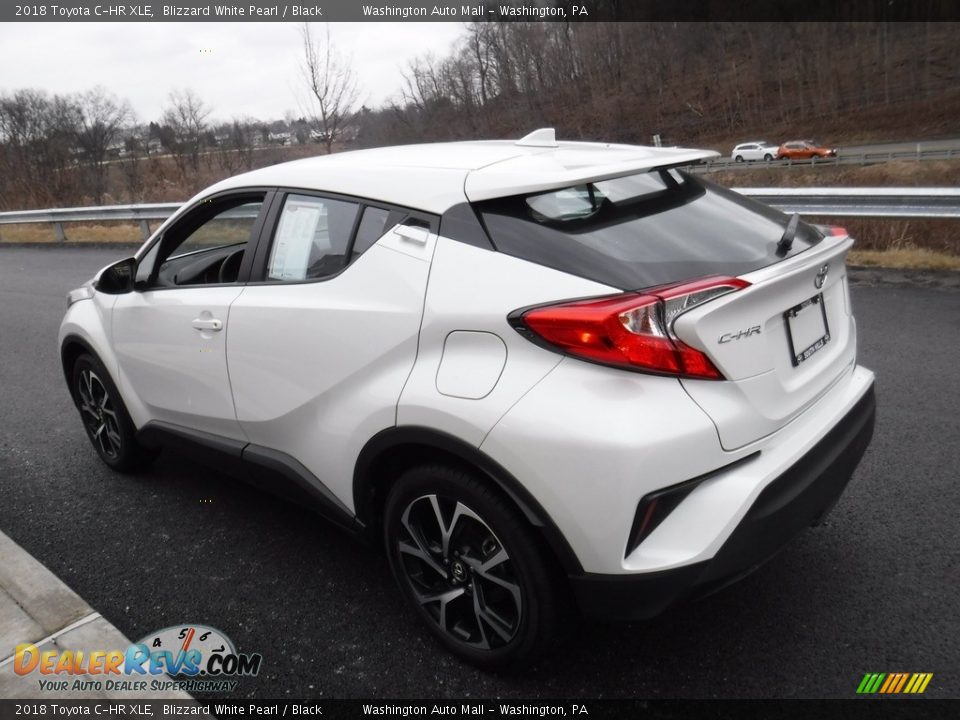 2018 Toyota C-HR XLE Blizzard White Pearl / Black Photo #7